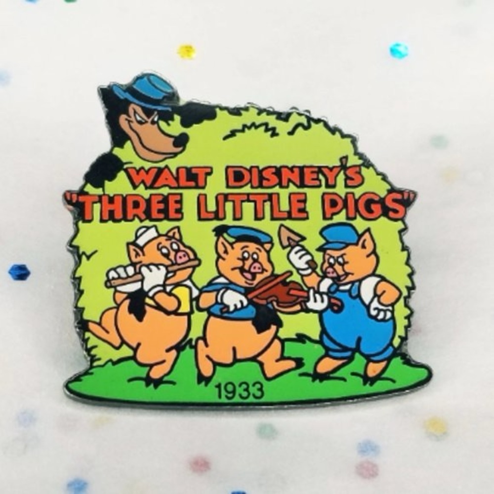 Disney Three Little Pigs Pin Countdown To The Millennium